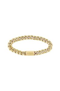 BOSS Jewelry Men's CHAIN FOR HIM Collection Chain Bracelet Yellow gold - 1580403M