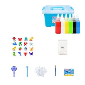 2025 Magic Squishy Paint Aqua Fairy Water Gel Kit Squishy Maker DIY Children's Ocean Enlightenment Toys Educational Arts Crafts Se