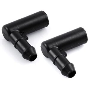 ROBUST 2 Pcs Windscreen Washer Hose Connector for Vauxhall Astra H 2004-2009 Zafira B 2005-2014 1325735