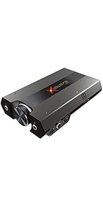 CREATIVE G6 7.1 HD Gaming DAC and External USB Sound Card with Xamp Headphone Amplifier for PS5, ...