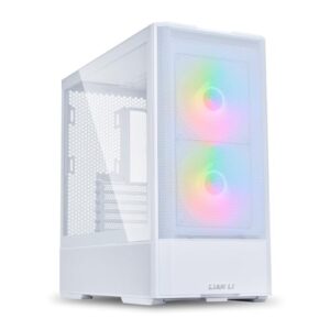 Lian Li Lancool 207 Mid-Tower Case | Premium ATX/mATX Gaming PC Case | Tempered Glass | Optimal Airflow White Case