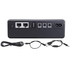 Zwpontia Backup Battery Supply for Router | 10400 Mah Backup Battery Supply | Backup Battery Supply