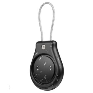 Airtag Holder | Airtag Keyring Waterproof - Air Tag. Keyring with Wire Cable