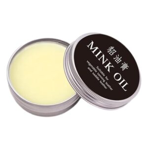 Leather Care Balm - Mink Oil Leather Conditioning Cream for Bags