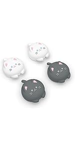 PlayVital Thumb Grip Caps for Nintendo Switch, Joystick Covers for Switch Lite, Thumbstick Covers...