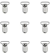 Silicone Baby Dummy Adapter - 6pcs Transparent Dummy Clip Adapter,Silicone Dummy Clips - Baby Pac...