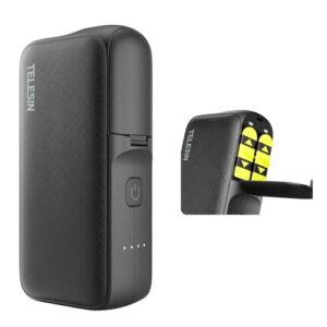 TELESIN 10000mAh Battery Charger Power Bank for GoPro Hero 13