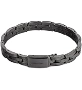 Calvin Klein Pendant Necklaces for Men GRID Collection in Stainless Steel