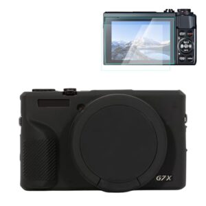 Rieibi Silicone Case For Canon G7X Mark III Case