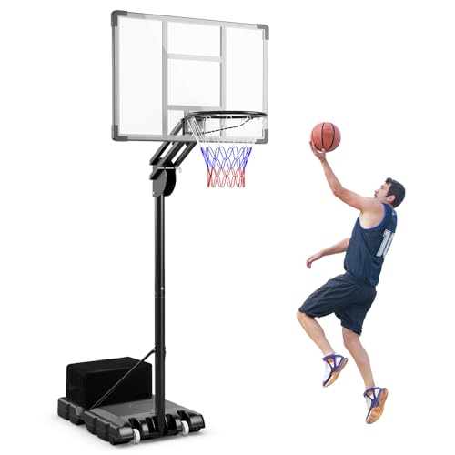 GYMAX Basketball Hoop Outdoor