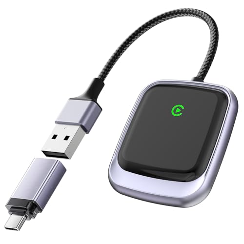 Wireless for Apple Carplay Android Auto Adapter