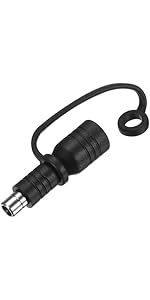 M METERXITY DC Connectors Adapter DC7909 Female Connector to DC8020 Male Connector Adapter Copper...