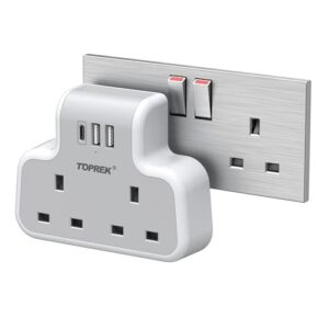 TOPREK Multi Plug Adaptor
