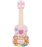 Kids Guitar, Ukulele for Kids,Toddler Ukulele Guitar Toy Cartoon Mini 4 Strings Kids Children Edu...