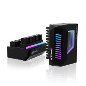 EZDIY-FAB Shield 24-Pin Angle Adapter with Infinity Mirror ARGB Light