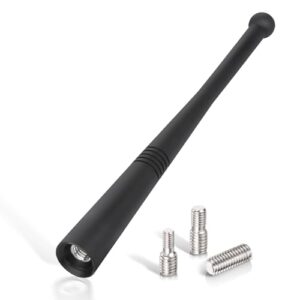 Bingfu DAB Car Antenna Aerial Universal Car Roof Mount Antenna 14cm Car Radio Antenna Replacement with Strong DAB/FM/AM Reception Functio