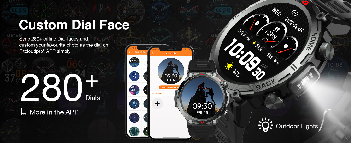 outdoot sport watch for Android and iphone
