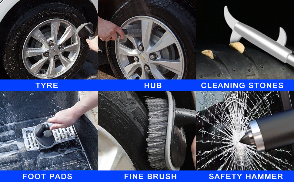 Car Wheel Cleaning Brush