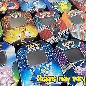 Tin Designs Vary
