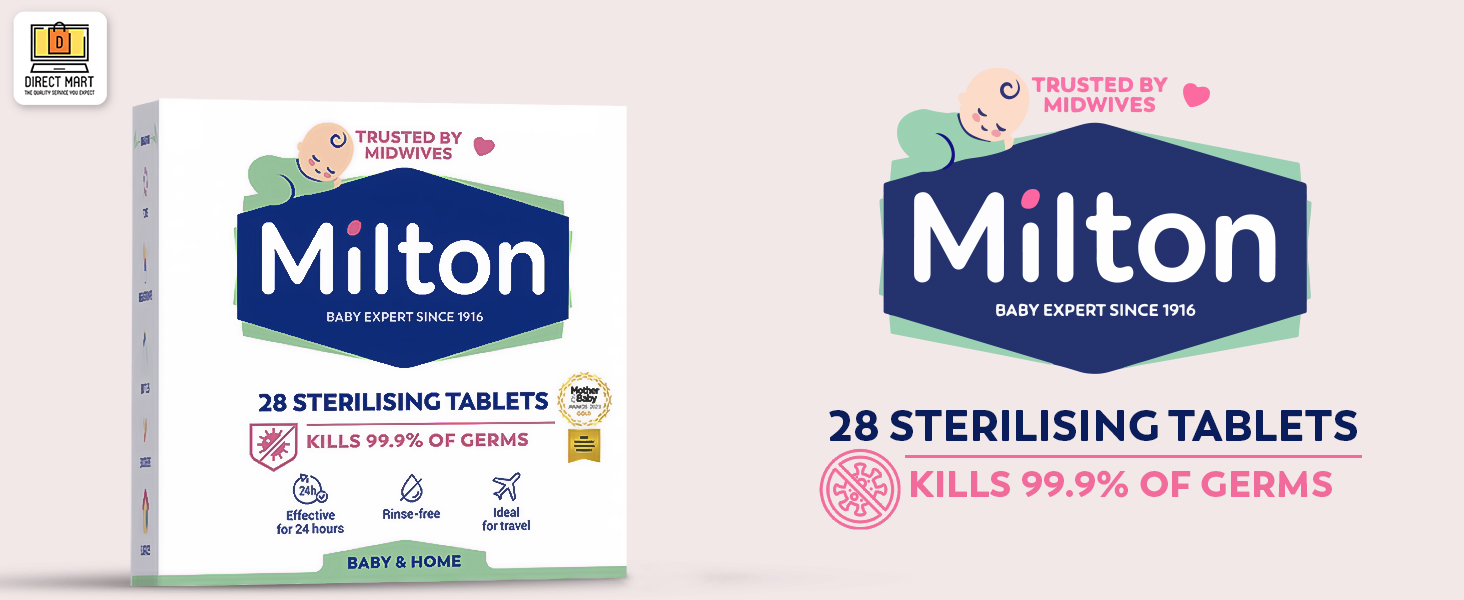 milton sterilising tablets baby bottle sterilising tablets