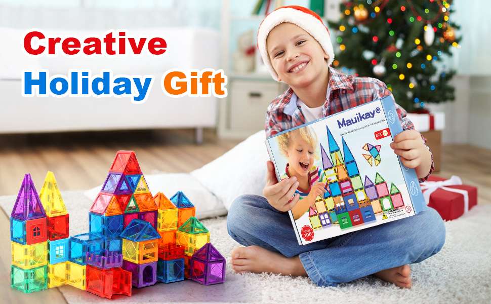 100PCS Magnetic Tiles