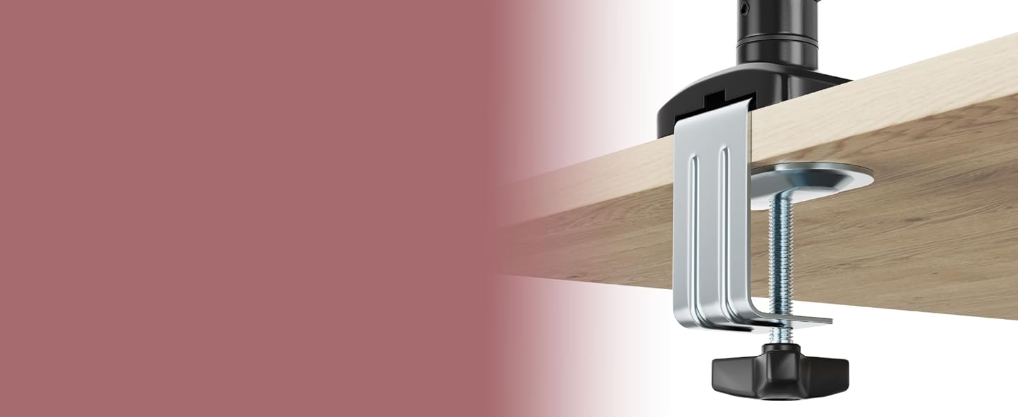 Single Gas Powered Monitor Arm