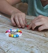 COTTON TWIST Kids Rainbow Bracelet Making Craft Kit