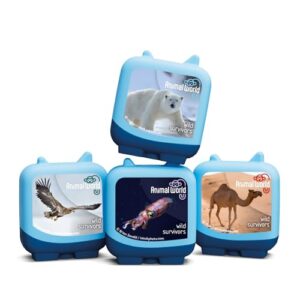 onies Animal World: Wild Survivors Audio Clever Pocket Tonies Set
