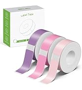 NELKO Genuine P21 Label Maker Tape, Adapted Label Print Paper, 12x40mm (0.47