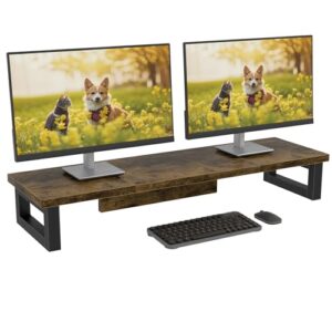 OYRREU Dual Monitor Stand
