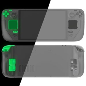 eXtremeRate Replacement Full Set Buttons for Steam Deck OLED Handheld Console