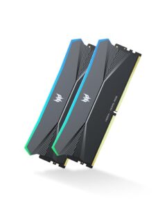 Acer Predator Hera DDR5 RGB RAM 32GB (16GBx2) 6400MHz CL32 Computer Memory (PC5-51200) AMD EXPO Intel XMP Compatible