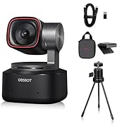 OBSBOT Tiny 2 Lite, PTZ 4K Webcam 1080P@60fps HDR, PC Camera with AI Tracking, Microphones with A...