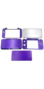Hzxkqmil Replacement Housing Shell Case Kit for Nintendo New 2DS XL/New 2DS LL Console, DIY Front...