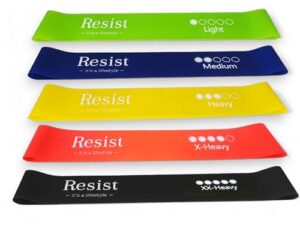 Resist: Exercise/Resistance Bands [Set of 5]