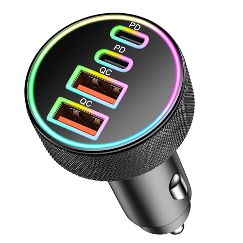 90W USB C Car Charger