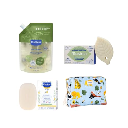 Mustela Cleansing kit - 4 Products - Mustela Cleansing Gel