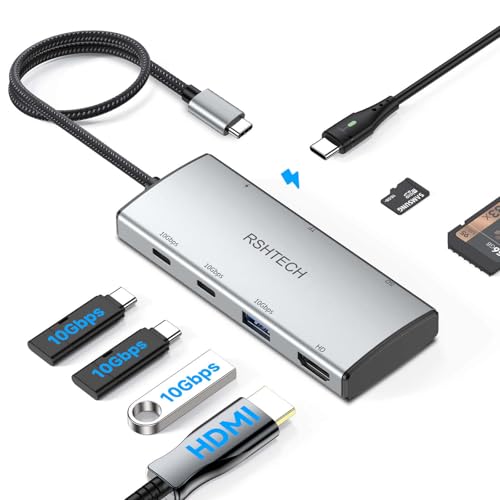 RSHTECH 10Gbps USB C Hub
