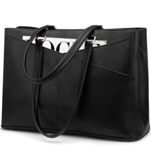 LOVEVOOK Laptop Bags for Women Tote Bag 15.6 Inch
