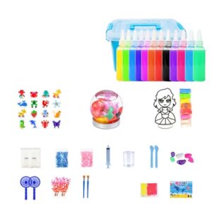 2025 Magic Squishy Paint Aqua Fairy Water Gel Kit Squishy Maker DIY Children's Ocean Enlightenment Toys Educational Arts Crafts Se