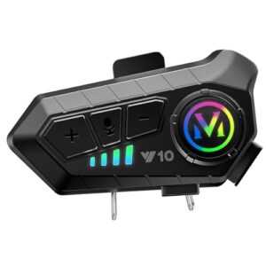 jojofuny HiFi BT 5.3 Motorcycle Helmet Headset Wireless Call motorbike intercom Motorbike Headphone for Full face Helme