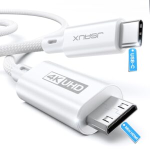 JSAUX USB-C to Mini HDMI Cable 10FT (NOT HDMI)
