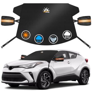 Zettum Windscreen Cover with Side Mirror Cover