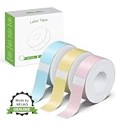 NELKO Genuine P21 Label Maker Tape, Adapted Label Print Paper, 14x40mm (0.55