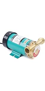 MIIWWOWO 120W Water Pressure Booster Pump 25L Automatic Electronic Booster Pump Hot and Cold Wate...