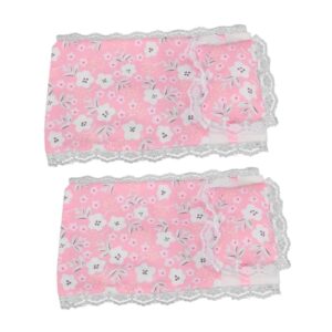 BESTonZON 2 Set Doll House Bedding Dollhouses Birthday Decoration for Girl Toy Mini Furniture Doll Accessories Accessories for Dolls Mini Dollhouse Kit Mini Bed Cloth