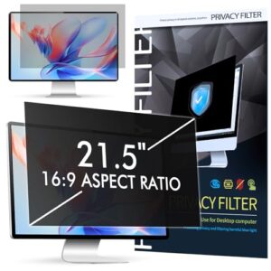SOPPY 21.5 Inch Computer Privacy Filter for 16:9 Monitor