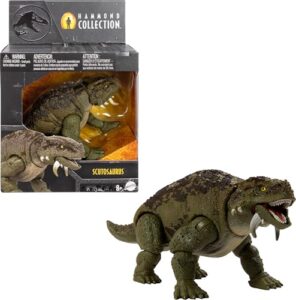 Mattel Jurassic World Hammond Collection Dinosaur Action Figure Scutosaurus