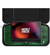 CRKD Nitro Deck (Retro Purple) Limited Edition with Carry Case for Nintendo Switch & OLED Model -...