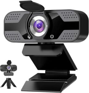 SZGIARUY Full HD Webcam with Built-in Microphone and Rotatable Tripod